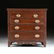 A FEDERAL MAHOGANY CHILD'S CHEST OF DRAWERS, POSSIBLY