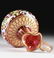 A THREE PIECE BOHEMIAN PARCEL GILT AND POLYCHROME - 6