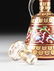 A THREE PIECE BOHEMIAN PARCEL GILT AND POLYCHROME - 9