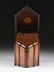 A FEDERAL PERIOD PARQUETRY INLAID FLAME MAHOGANY - 5