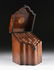 A FEDERAL PERIOD PARQUETRY INLAID FLAME MAHOGANY - 9