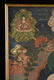 A TIBETAN POLYCHROME PAINTED AND FRAMED THANGKA, - 10