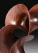 ROBERT LONGHURST (American b.1949) A CARVED BUBINGA - 3