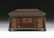 A REGENCY BRASS INLAID ROSEWOOD WORK BOX, EARLY 19TH - 2