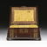 A REGENCY BRASS INLAID ROSEWOOD WORK BOX, EARLY 19TH - 3
