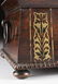 A REGENCY BRASS INLAID ROSEWOOD WORK BOX, EARLY 19TH - 7