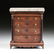 A MINIATURE MARBLE TOPPED MAHOGANY TALL CHEST OF - 2
