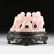 A VINTAGE CHINESE PINK QUARTZ CRYSTAL FIGURAL GROUP AND