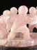 A VINTAGE CHINESE PINK QUARTZ CRYSTAL FIGURAL GROUP AND - 5