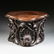 A ROCOCO REVIVAL STYLE CARVED WALNUT PEDESTAL BASE - 2
