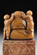 A CHINESE CARVED SOAPSTONE LAUGHING BUDDHA SEAL STAMP, - 8