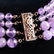 A MULTI STRAND BEADED NECKLACE, - 3