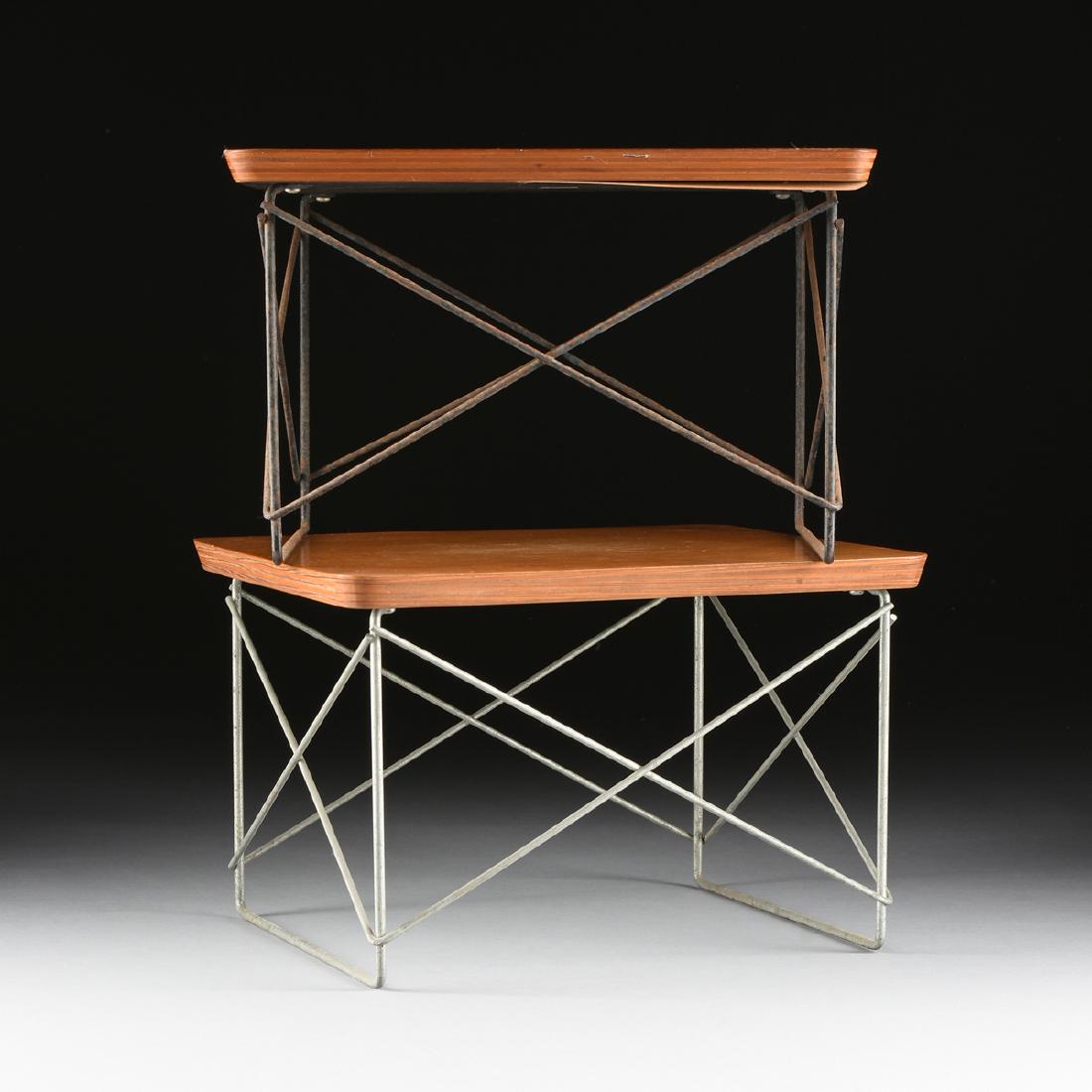 TWO CHARLES AND RAY EAMES "LTR" VENEERED PLYWOOD AND (1 of 11)