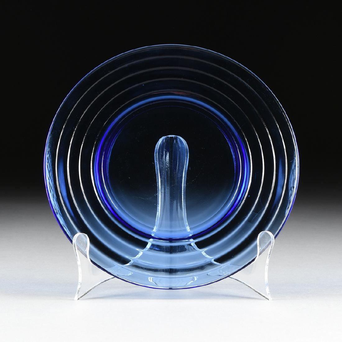 A SET OF FIVE AINO AALTO (Finnish 1894-1949) COBALT (1 of 3)