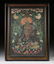 AN ANTIQUE FRAMED TIBETAN THANGKA PAINTING, - 2
