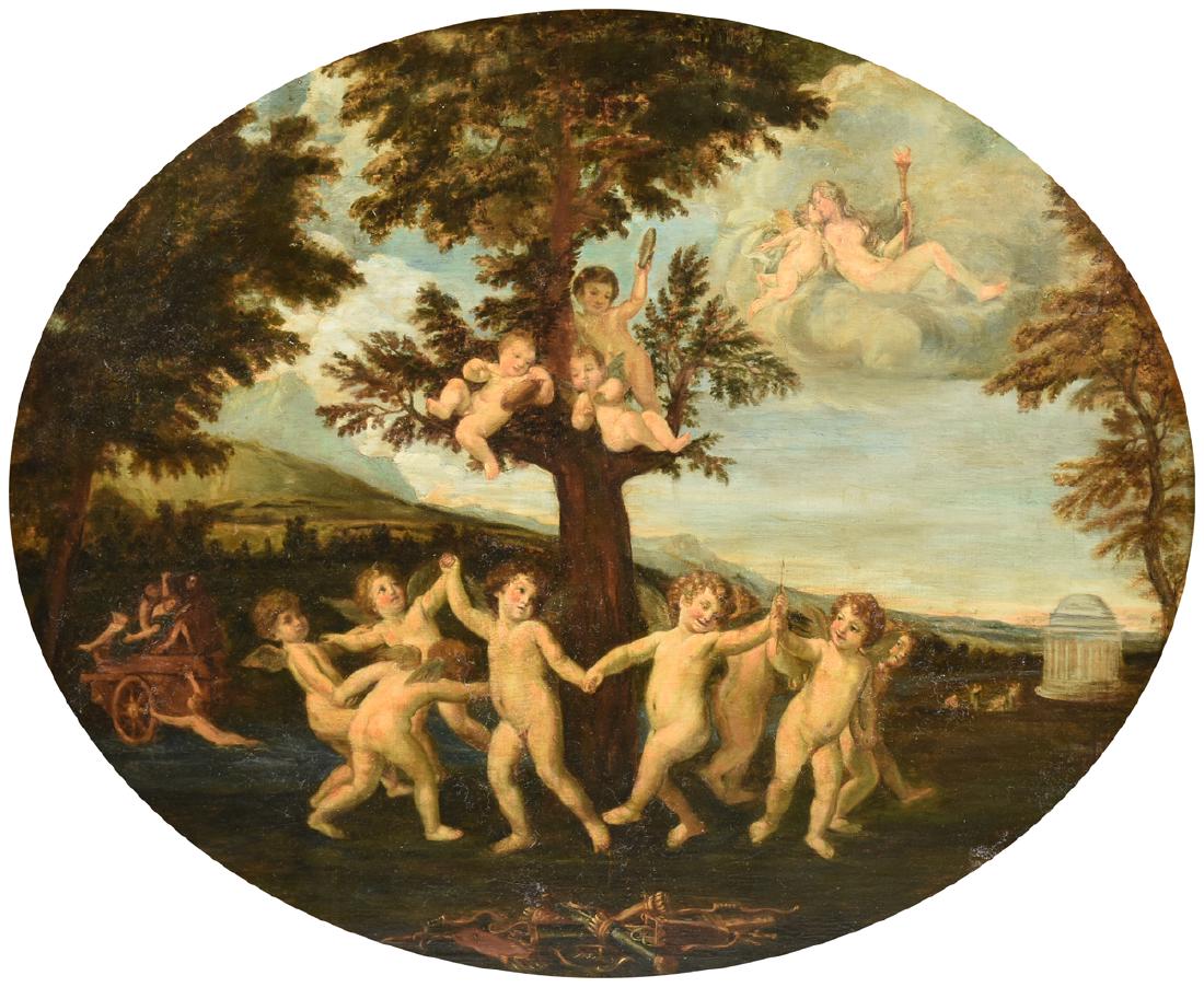after FRANCESCO ALBANI (Italian 1578-1660) A PAINTING, (1 of 12)