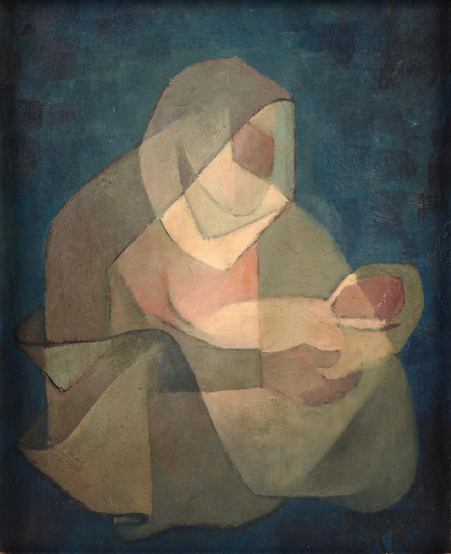 LOUIS TOFFOLI (Italian 1907-1999) A PAINTING, (1 of 8)