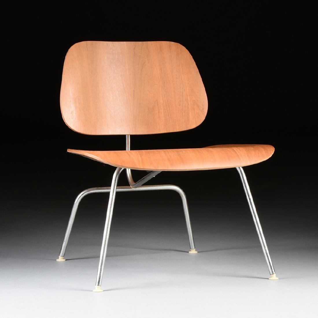 A CHARLES AND RAY EAMES "LCM" MOLDED PALISANDER (1 of 8)
