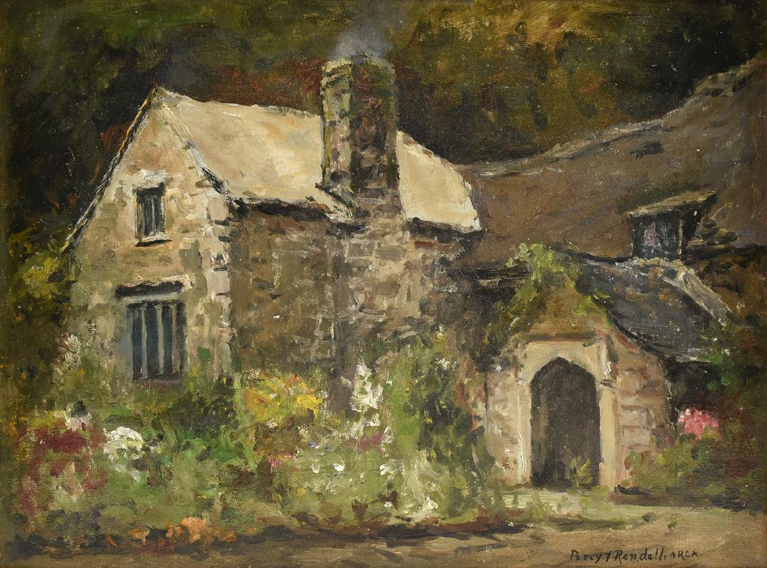 PERCY RENDELL (British 1872-1955) A PAINTING, (1 of 11)