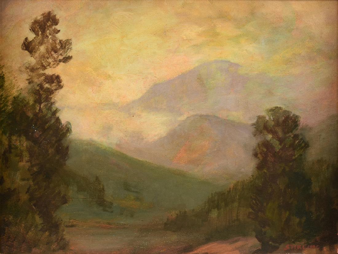 DAVID STIRLING (American 1887-1971) A PAINTING, (1 of 9)