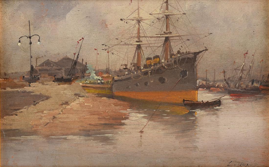 EUGENE GALIEN-LALOUE (FRENCH 1854-1941) A PAINTING, (1 of 8)