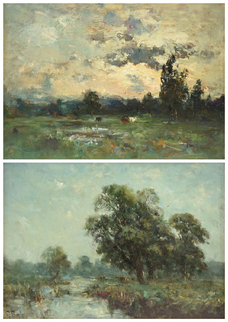 GEORGE A. BOYLE (English 1842-1930) A PAIR OF (1 of 17)