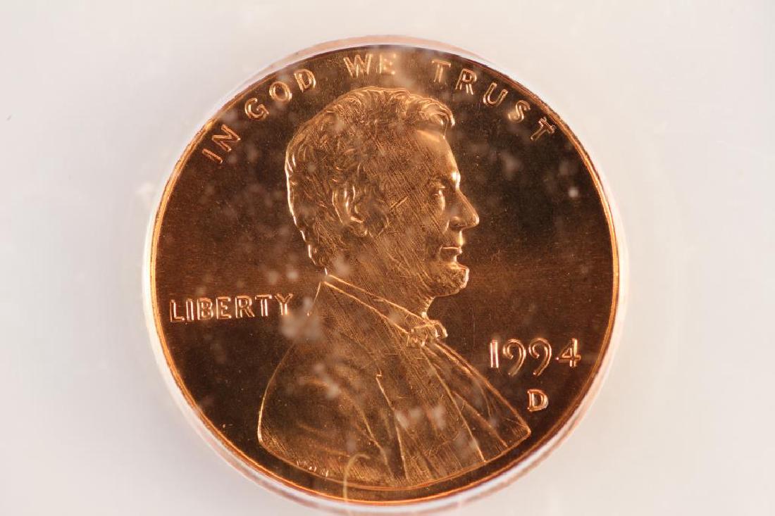 1994-D LINCOLN CENT ICG MS67RD (1 of 3)