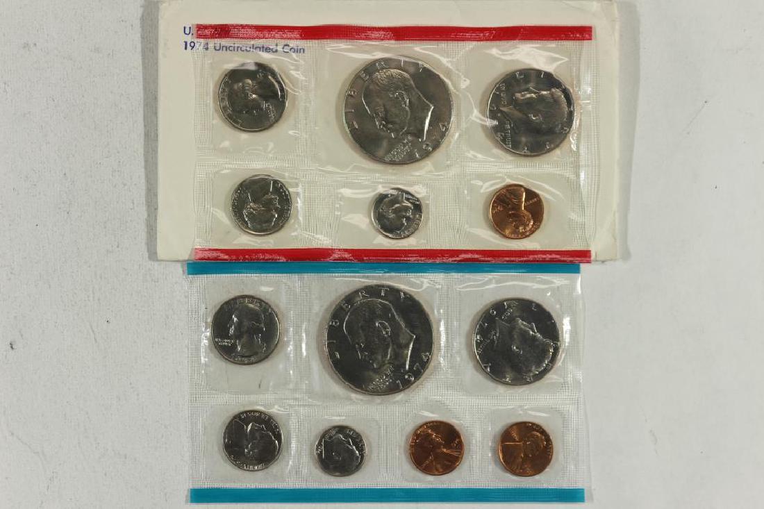 1971 US MINT SET (UNC) P/D/S (WITH ENVELOPE) (1 of 2)