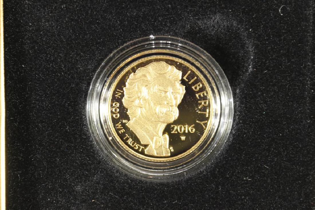 GOLD 2016-W MARK TWAIN COMMEMORATIVE PROOF (1 of 3)