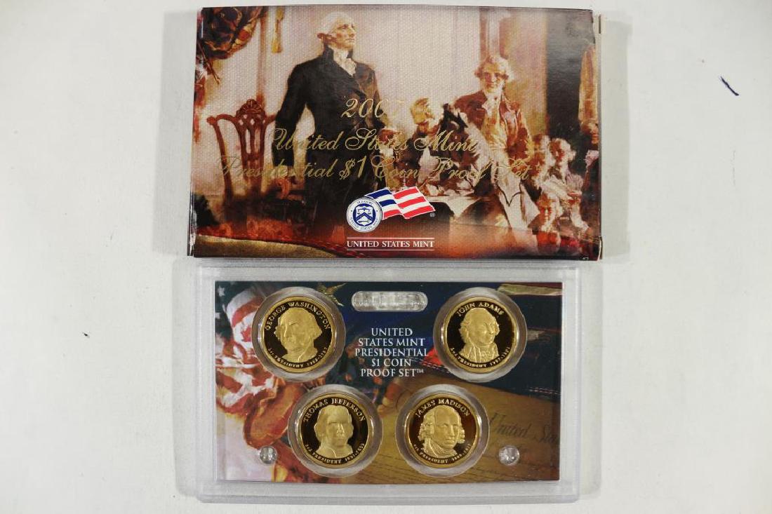 2007 PRESIDENTIAL DOLLAR PROOF SET WITH BOX (1 of 2)