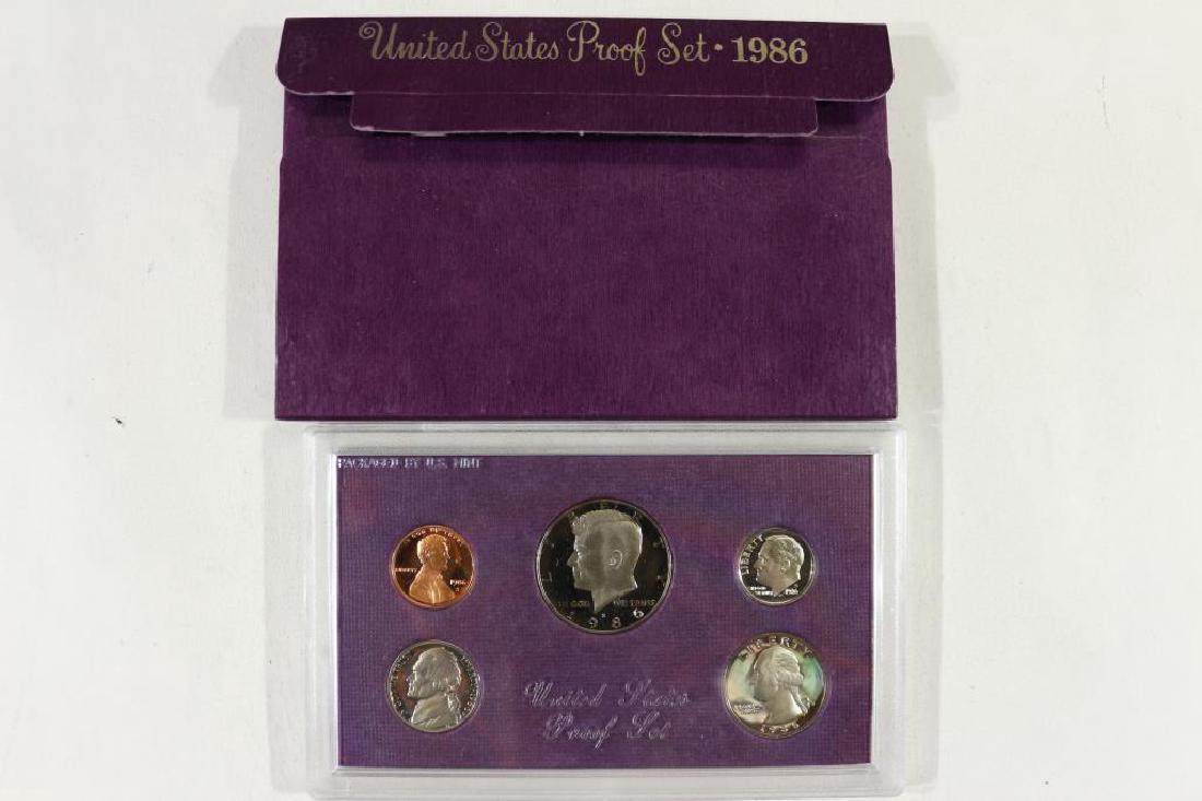 1986 US PROOF SET (WITH BOX) (1 of 2)