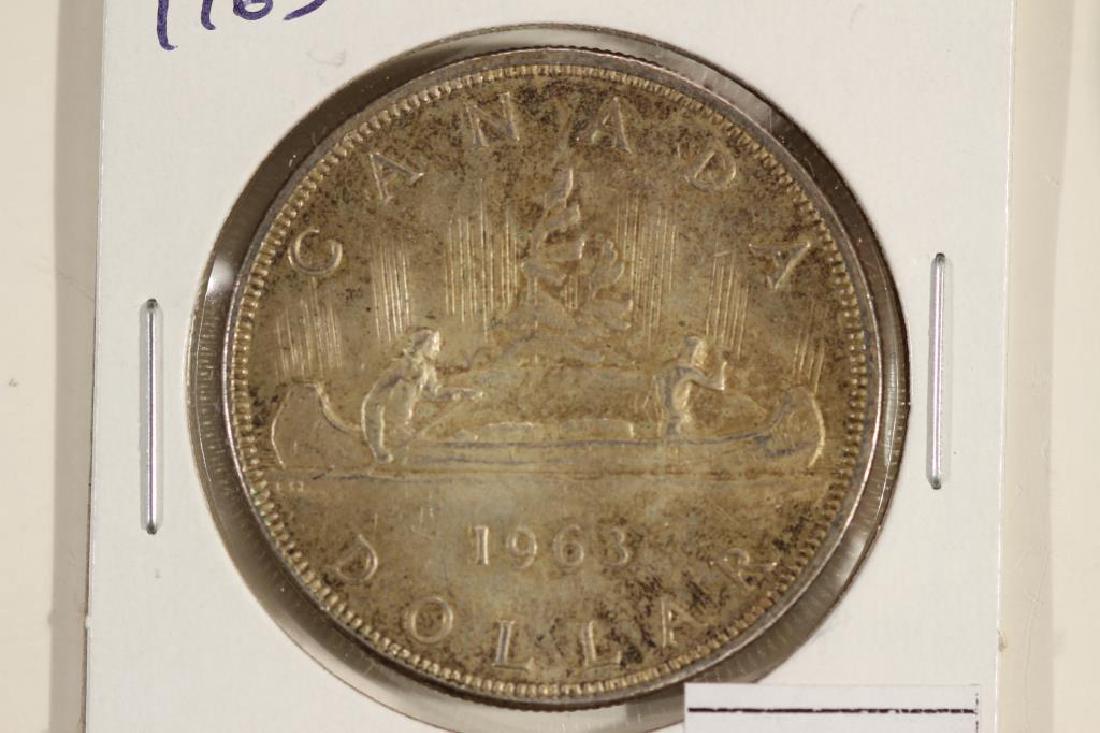1963 CANADA SILVER DOLLAR (1 of 2)