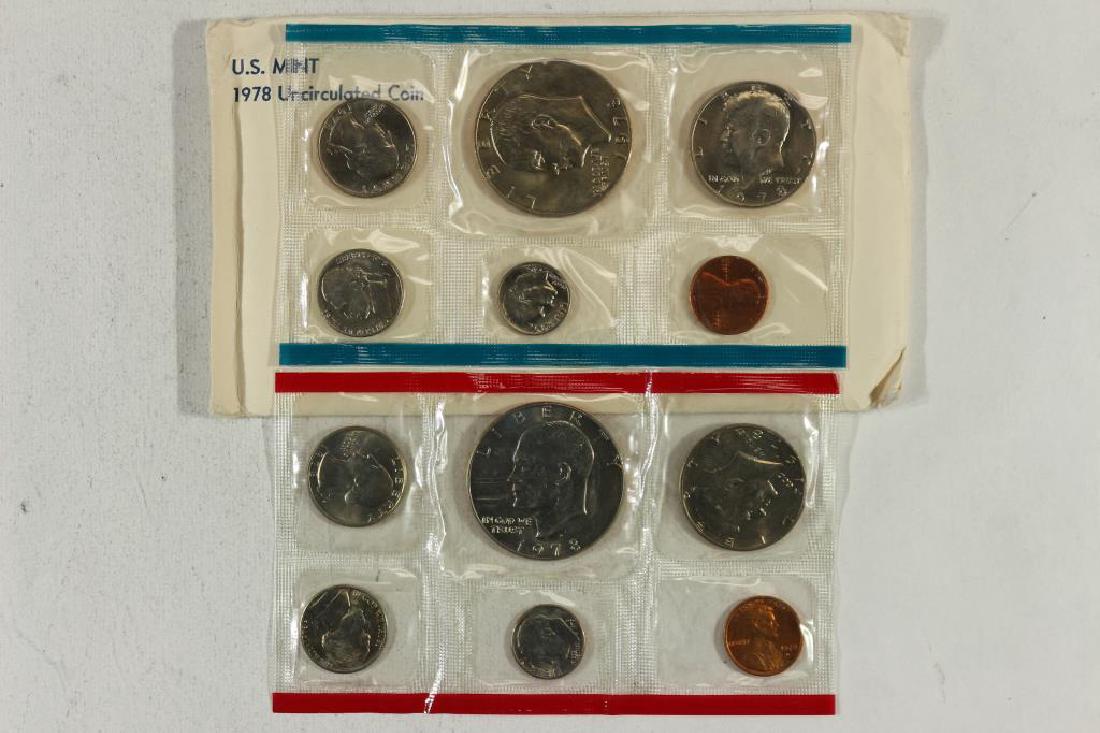 1978 US MINT SET (UNC) P/D (WITH ENVELOPE) (1 of 2)