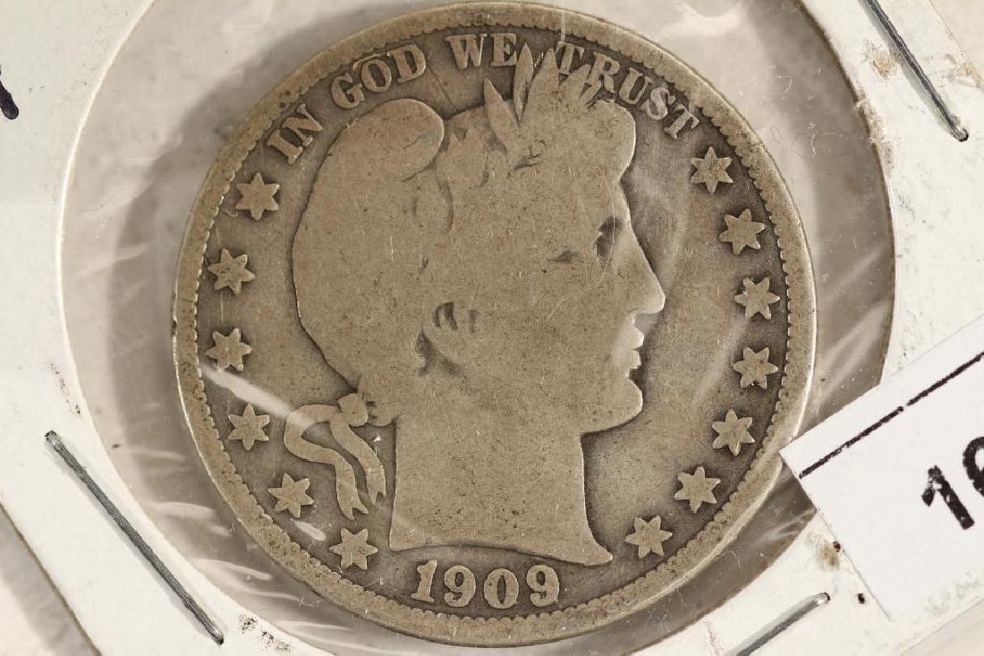 1909 BARBER HALF DOLLAR (1 of 2)
