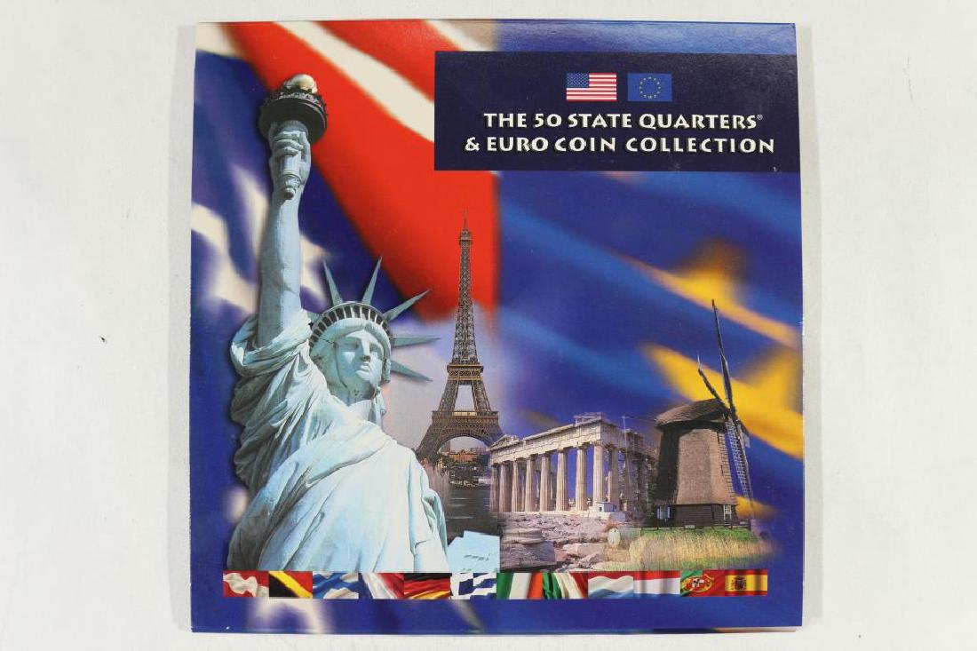 2002 US MINT US  50 STATE QUARTERS & EURO (1 of 4)