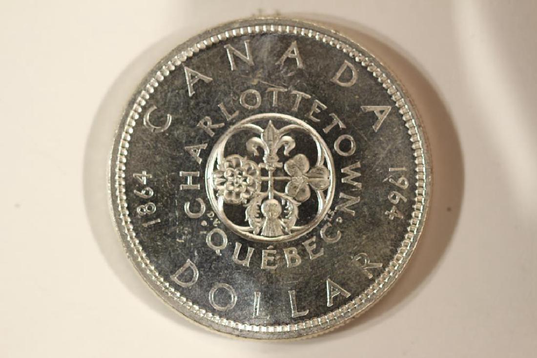 1964 CANADA SILVER DOLLAR (PF LIKE) (1 of 2)