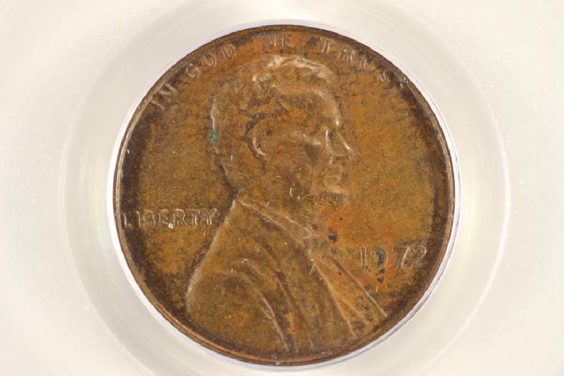 1972 DDO LINCOLN CENT PCGS MS62BN FS-107 (1 of 3)