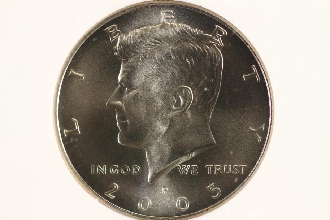 2005-P SMS KENNEDY HALF DOLLAR NGC MS66 (1 of 3)