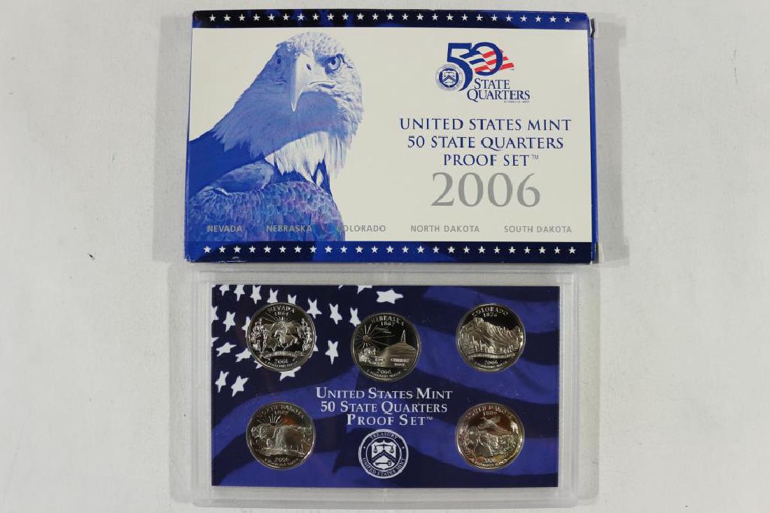 2006 US 50 STATE QUARTERS PROOF SET WITH BOX (1 of 2)
