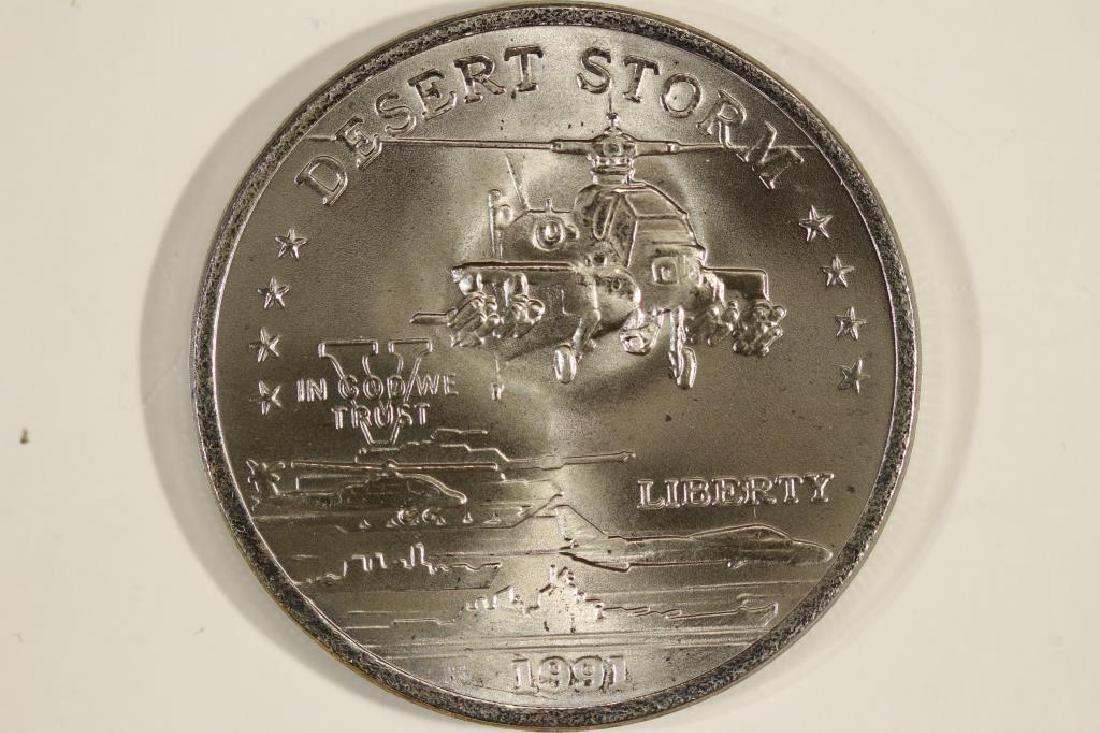 1991 HUTT RIVER PROVINCE $5 UNC AH-64 APACHE (1 of 2)