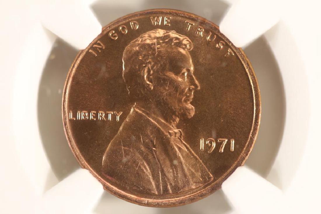 1971 LINCOLN CENT NGC MS66RD (1 of 3)