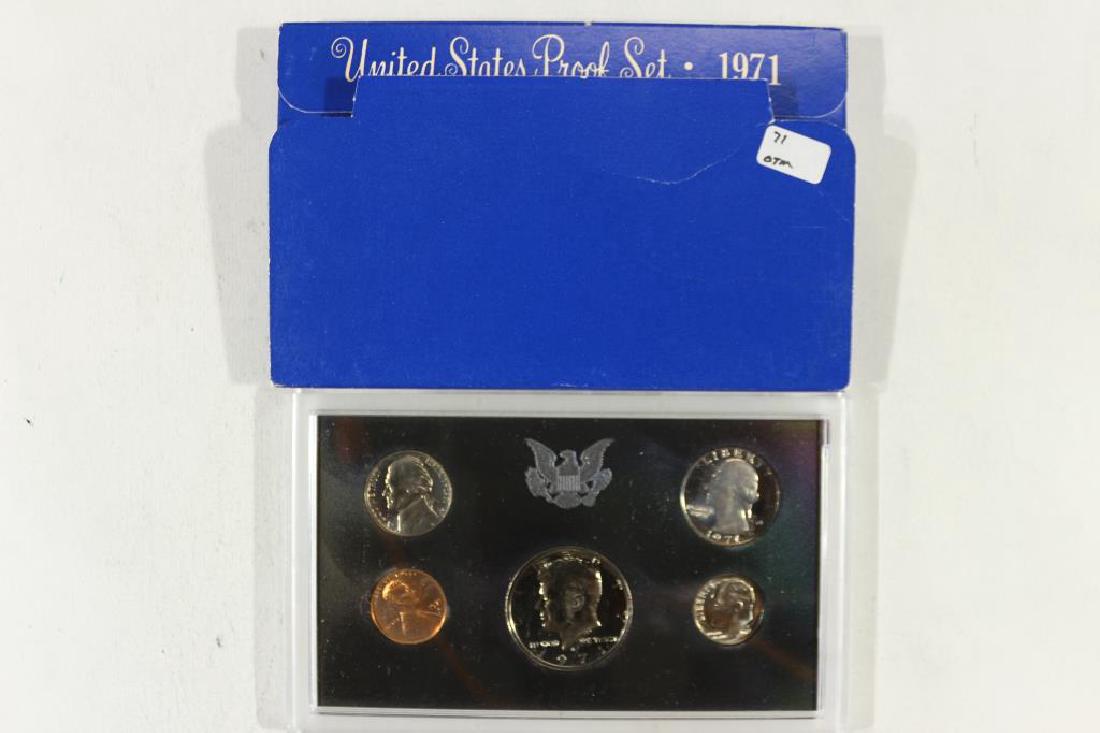 1971 US PROOF SET (WITH BOX) (1 of 2)