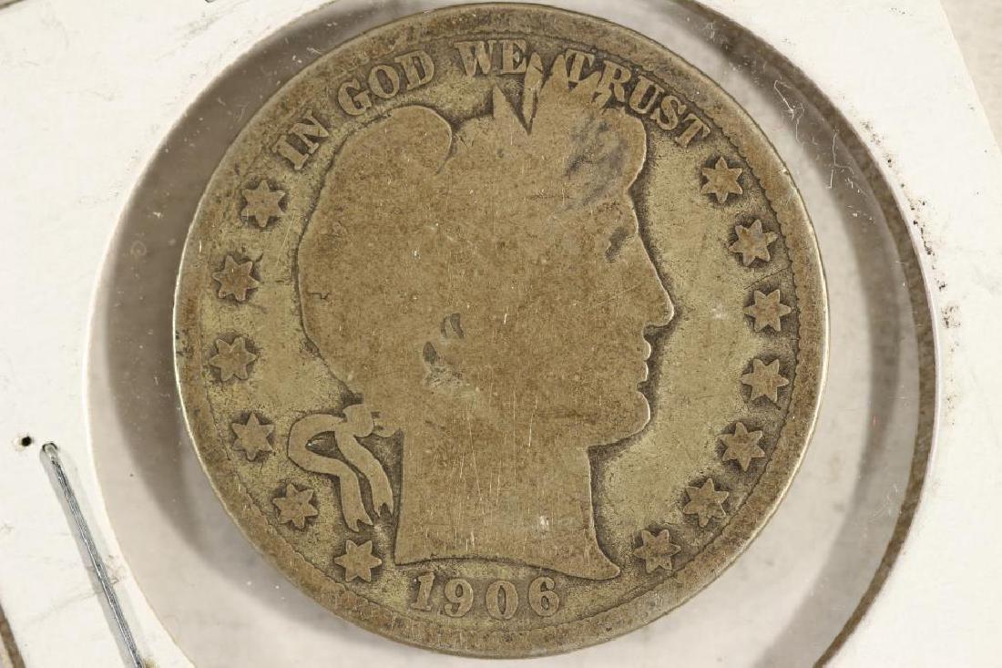 1906 BARBER HALF DOLLAR (1 of 2)