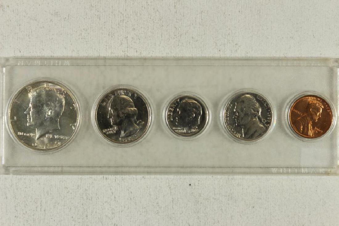 1969 US YEAR SET UNC 40% SILVER JOHN F. KENNEDY (1 of 2)