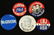 5 ASSORTED VINTAGE POLITICAL PIN BACK BUTTONS