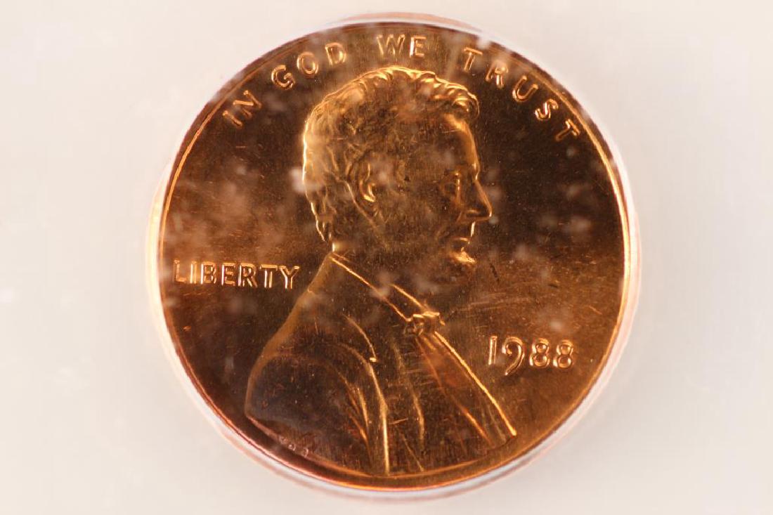1988 LINCOLN CENT ICG MS67RD (1 of 3)