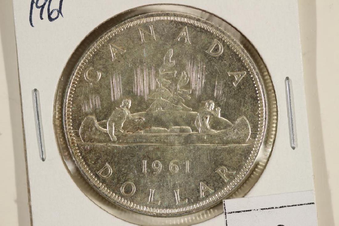 1961 CANADA SILVER DOLLAR UNC (1 of 2)