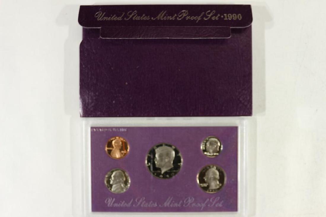 1990 US PROOF SET (WITH BOX) (1 of 2)