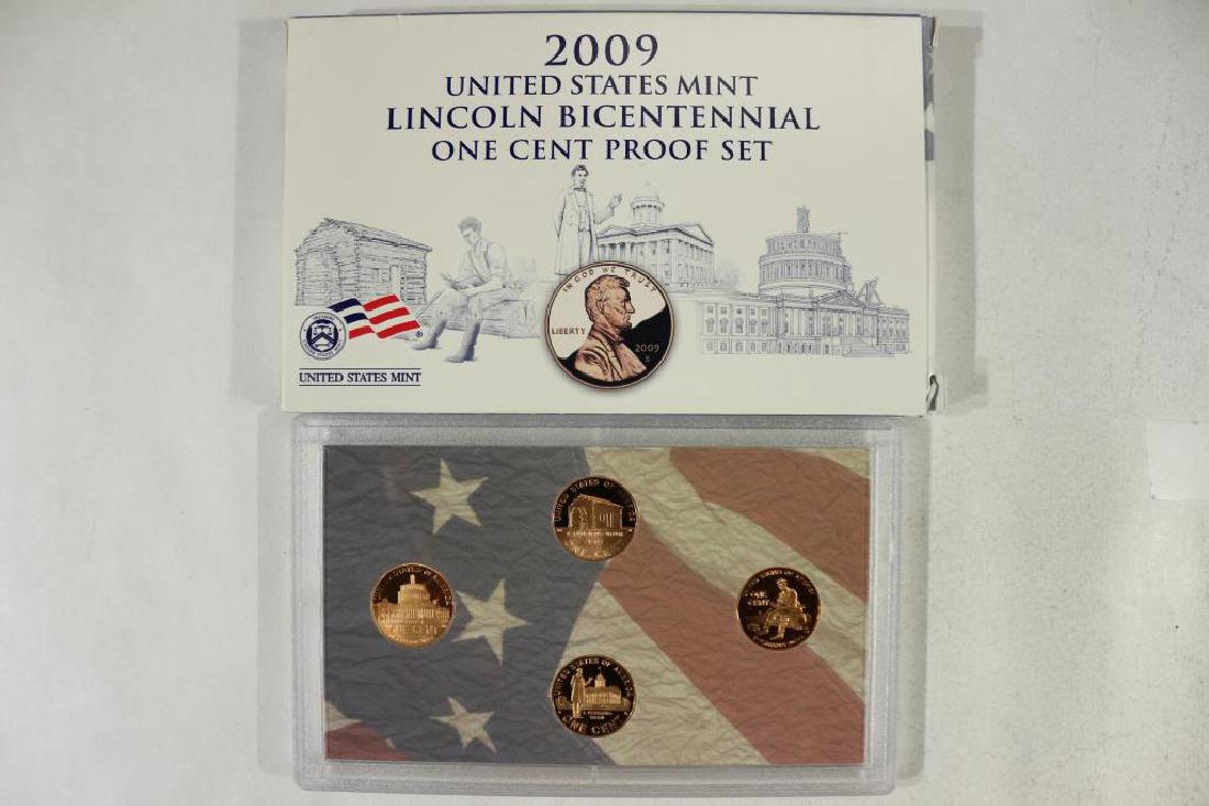 2009 US LINCOLN BICENTENNIAL 1 CENT PROOF SET (1 of 2)