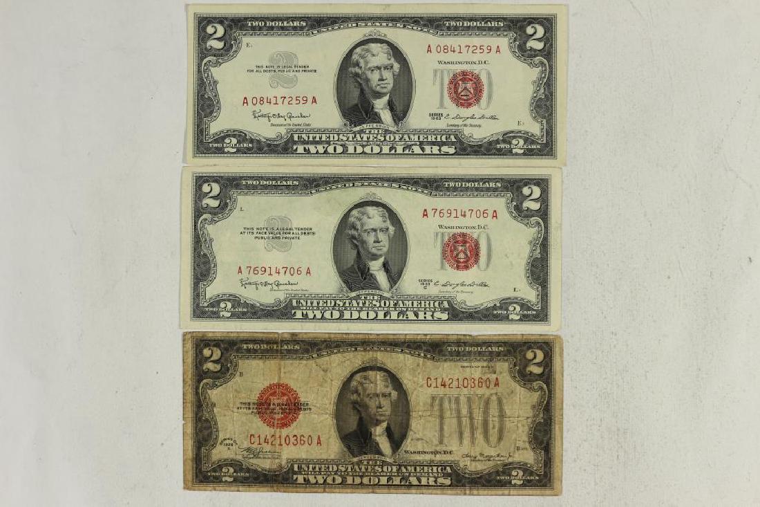 1928-D,53-C & 63 $2 US NOTES RED SEALS (1 of 2)
